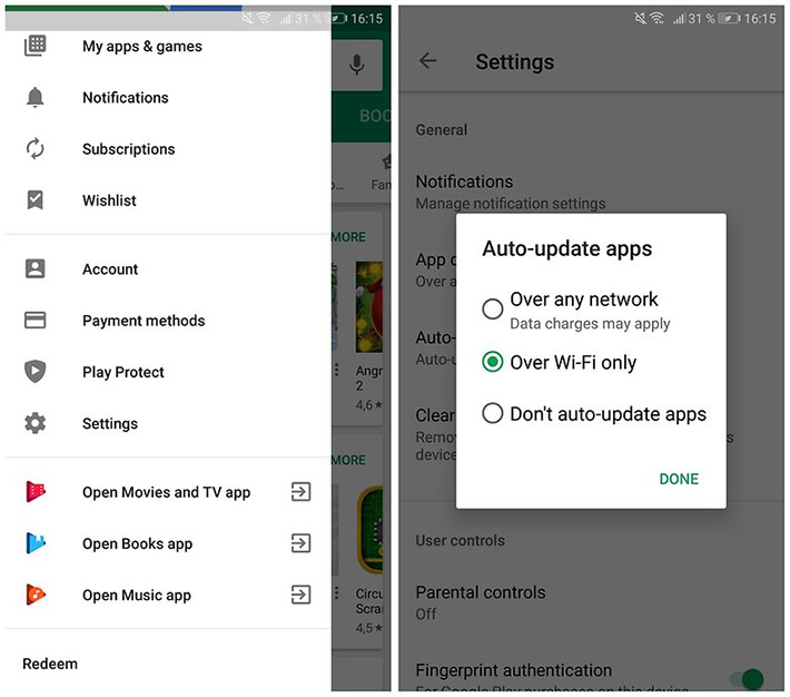 Cách Tắt tự động cập nhật ứng dụng trong Google Play - 2